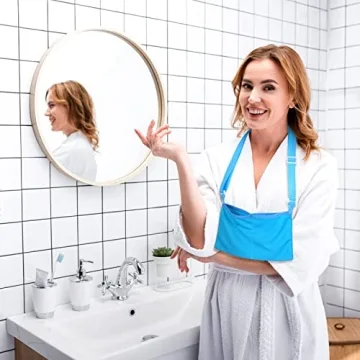 Adjustable Mastectomy Drain Holder with Shower Bag for Recovery