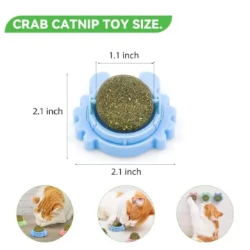 Exciting Natural Catnip Wall Balls for Joyful Cats