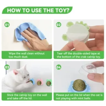 Exciting Natural Catnip Wall Balls for Joyful Cats