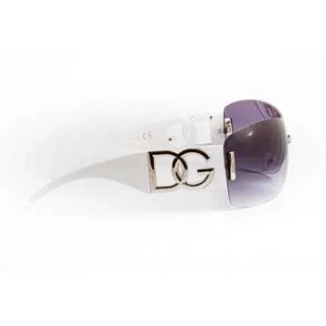 G Gucineri Sunglasses for Women Oversize Retro Eyewear Vintage Blenders Sun Glasses (White)