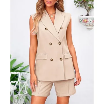 Buy BTFBM Women's Sleeveless Vest Shorts Sets - Chic Style