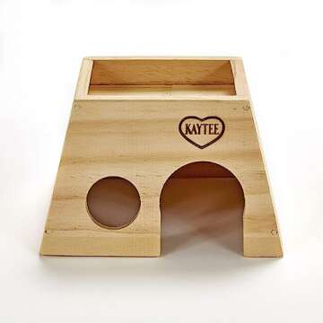 Kaytee Woodland Get-A-Way Medium Pet Hideout for Small Animals