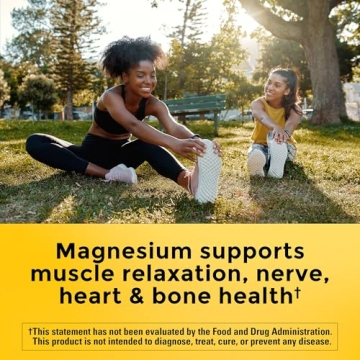 Nature Made Magnesium Oxide 250 mg Tablets for Relaxation Support