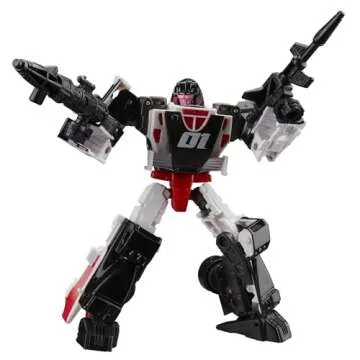 Transformers Age of The Primes Deluxe Class Decepticon Crasher, 5.5-inch Converting Action Figure, Robot Toys for Ages 8+
