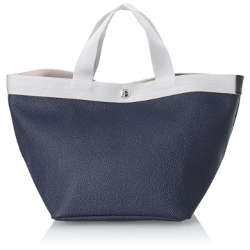 HERVE CHAPELIER Navy Argent Casual Bag: Compact, Functional & Stylish