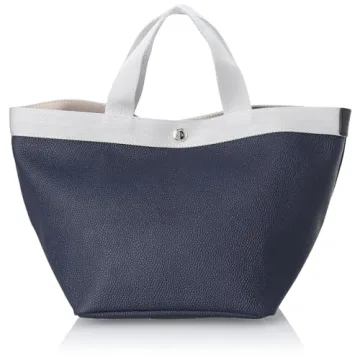 HERVE CHAPELIER Navy Argent Casual Bag: Compact, Functional & Stylish