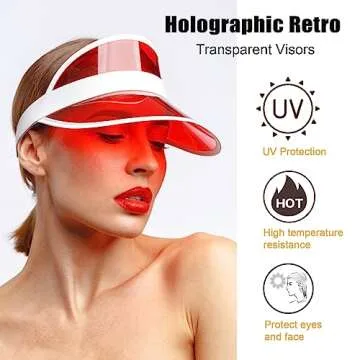 Ultrafun Candy Color Sun Visors - UV Protection Hats