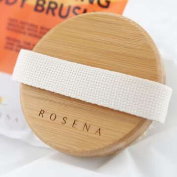 Dry Brushing Body Brush Set for Healthy Beautiful Skin