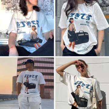 Aelfric Eden Oversized Graphic Tee - Unisex Vintage Style