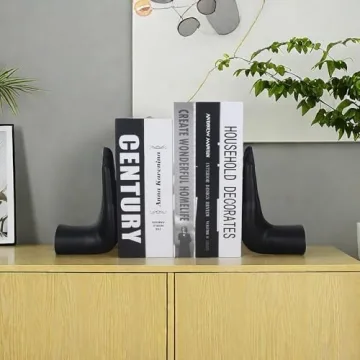 Unique Decorative Hands Bookends for Stylish Book Storage