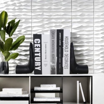 Unique Decorative Hands Bookends for Stylish Book Storage