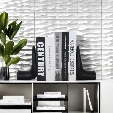 Unique Decorative Hands Bookends for Stylish Book Storage