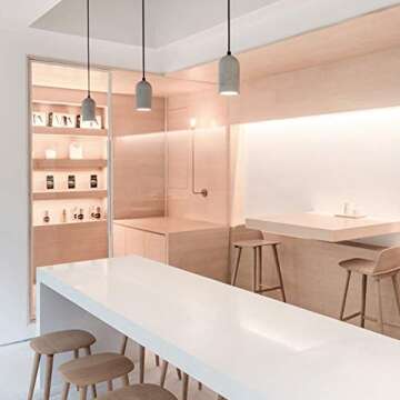 TopDeng Cement Pendant Lighting for Home and Commercial Use