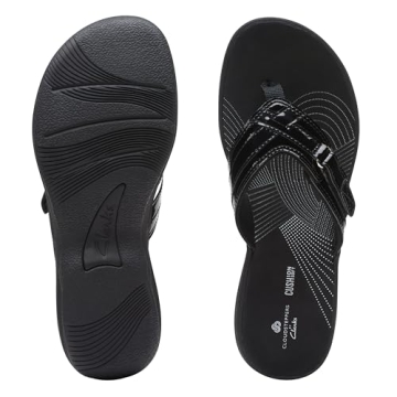 Clarks Breeze Sea Flip-Flop for Women in Black