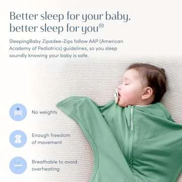 Sleep Easy with Zipadee-Zip Transitional Baby Swaddle