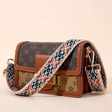 SHEING Purse Strap Replacement: Adjustable Crossbody Handbag Shoulder Strap