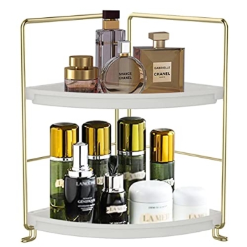 Sekepingo 2-Tier Makeup Counter Organizer for Bathroom