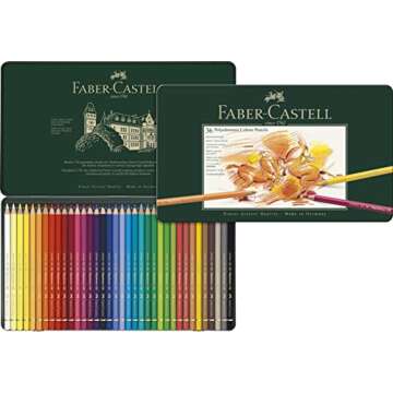 Faber-Castell - Polychromos colour pencil, tin of 36 (110036)