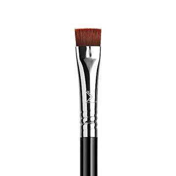 Sigma Beauty E15 Flat Definer Brush – Flat-Angled Professional Makeup Brush for Sharp, Defined Mak...