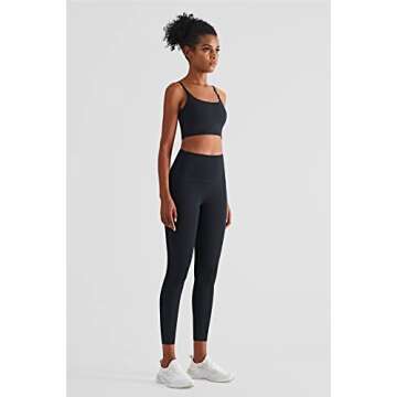 Altiland Cami Sports Bra for Yoga and Workouts