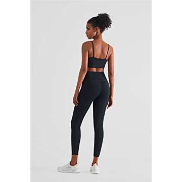 Altiland Cami Sports Bra for Yoga and Workouts