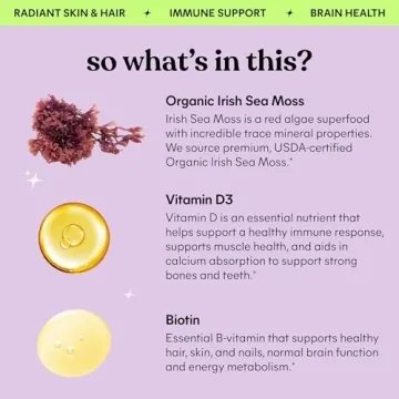 Lemme Irish Sea Moss Organic Drops for Health & Beauty