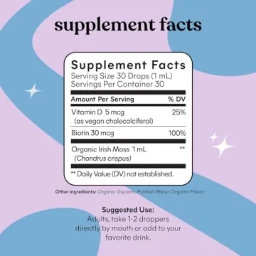 Lemme Irish Sea Moss Organic Drops for Health & Beauty