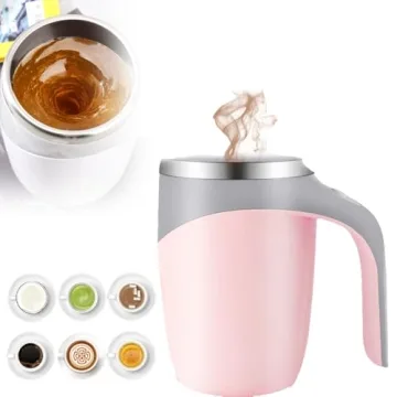 Godmifa 2025 Upgrade Automatic Magnetic Stirring Coffee Mug - Portable & Rechargeable