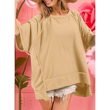 Stylish Dokotoo Plus Size Oversized Women’s T-Shirt