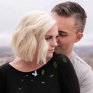 Maromalife Butterfly Essential Oil Diffuser Necklace