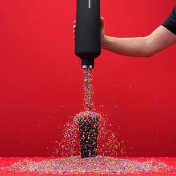 Corkcicle Classic Canteen 16 oz - Insulated Tumbler, Matte Black - Stylish & Eco-Friendly Water Bott...