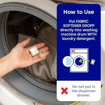 Dropps Fabric Softener Pods - Eco-Friendly Laundry Softener
