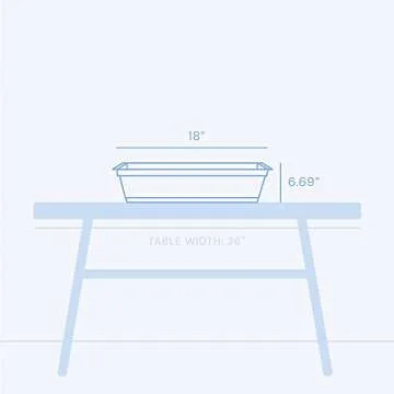 Bloem Dura Cotta Window Box Planter: 18" - Terra Cotta- with Tray, Weatherproof Resin Box, Removable Tray for Indoor & Outdoor Use, Gardening, 2 Gallon Capacity
