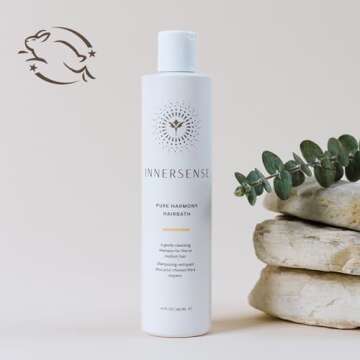 INNERSENSE Organic Beauty - Natural Pure Harmony Hairbath Shampoo | Non-Toxic, Cruelty-Free, Clean Haircare (32oz)