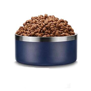 Gteller Stainless Steel Dog Bowls - Non-Slip, BPA Free