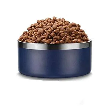 Gteller Stainless Steel Dog Bowls - Non-Slip, BPA Free