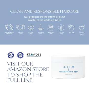AIIR Sapphire Hair Mask for Hydration and Damage Repair