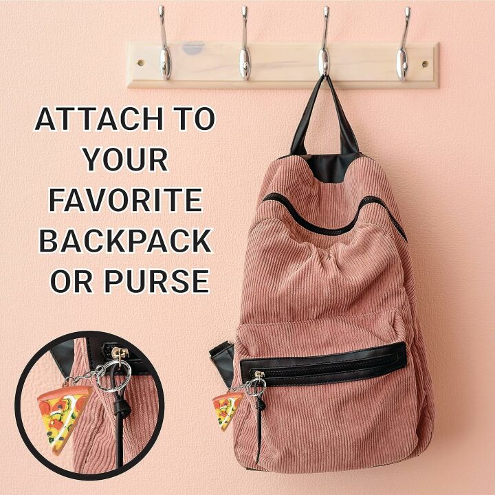 Fun U.S. Toy Pizza Keychains - 12 Pack for Kids