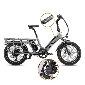 Aipas Electric Bike for Adults, 48V 28.4Ah Dual Battery Electric Bike, 750W Electric Bike, 28 MPH El...