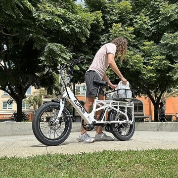 Aipas 48V 28.4Ah Electric Cargo Bike for Adults