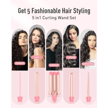 Curling Wand Set for Gorgeous Hair Styles
