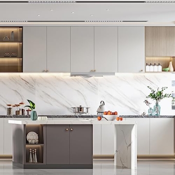 Asidrama 10 Pack Brushed Brass Cabinet Knobs for Kitchen