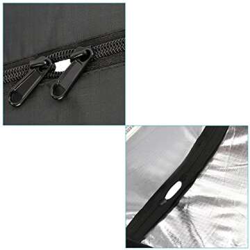 Neewer 47''/ 120cm Octagonal Softbox Umbrella with Carrying Bag for Portrait or Product Photography, Suitable for Canon Nikon Sony Speedlite, Studio Flash (Black)