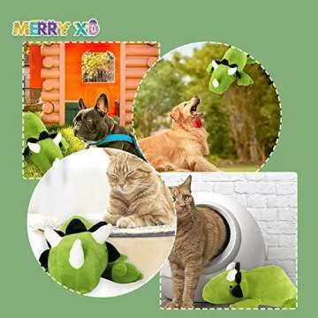 MerryXD Weighted Dinosaur Plush Pillow Stuffed Animals,Green 24" Weighted Dino Plushie and Throw Pillows, Super Soft Cartoon Hugging Toy Gifts for Kids & Adults, 3.5 lbs