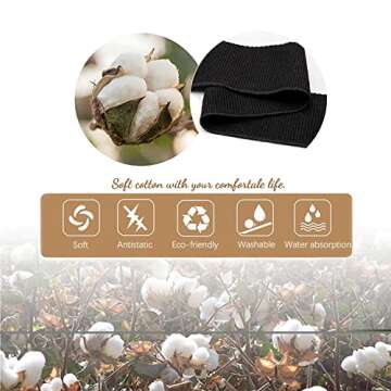 KOZYFLY Black and White Area Rug 27.5x43 Inches Striped Front Door Rug Cotton Washable Indoor Outdoor Rug Doormats Outdoor Small Striped Rugs for Kitchen Entryway Patio Front Porch Decor