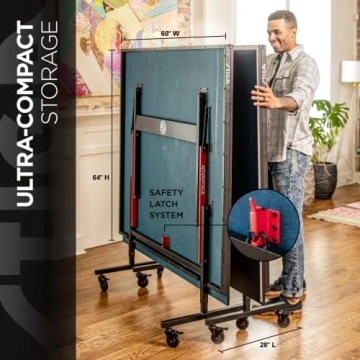 Premium STIGA Advantage Series Ping Pong Table - Quick Setup