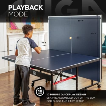 Premium STIGA Advantage Series Ping Pong Table - Quick Setup