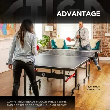 Premium STIGA Advantage Series Ping Pong Table - Quick Setup