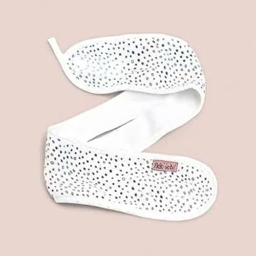 Kitsch Spa Multifunctional Microfiber Headband - Facial Skincare and Hair Band for Makeup Application, Face Washing | Micro Dot Design