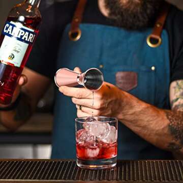 Premium Briout Double Cocktail Jigger for Perfect Drinks